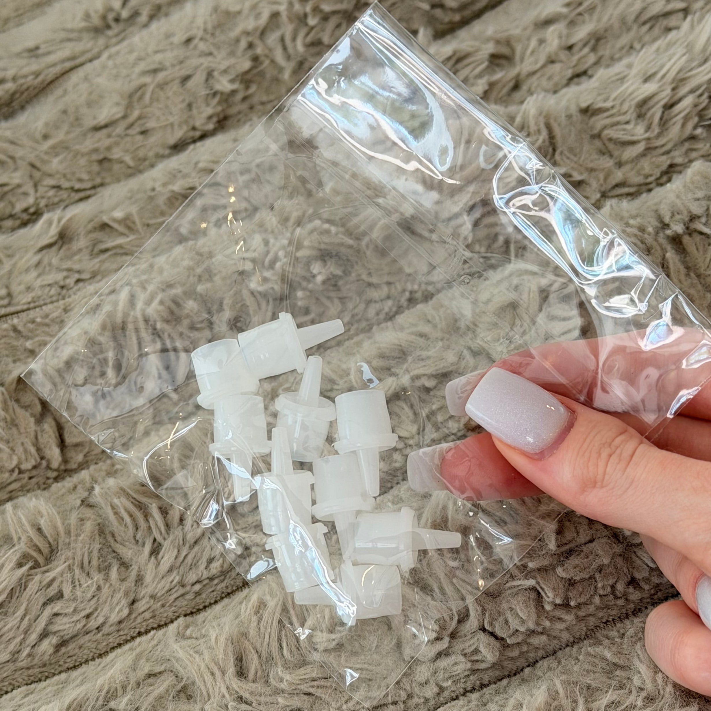 Spare adhesive nozzles