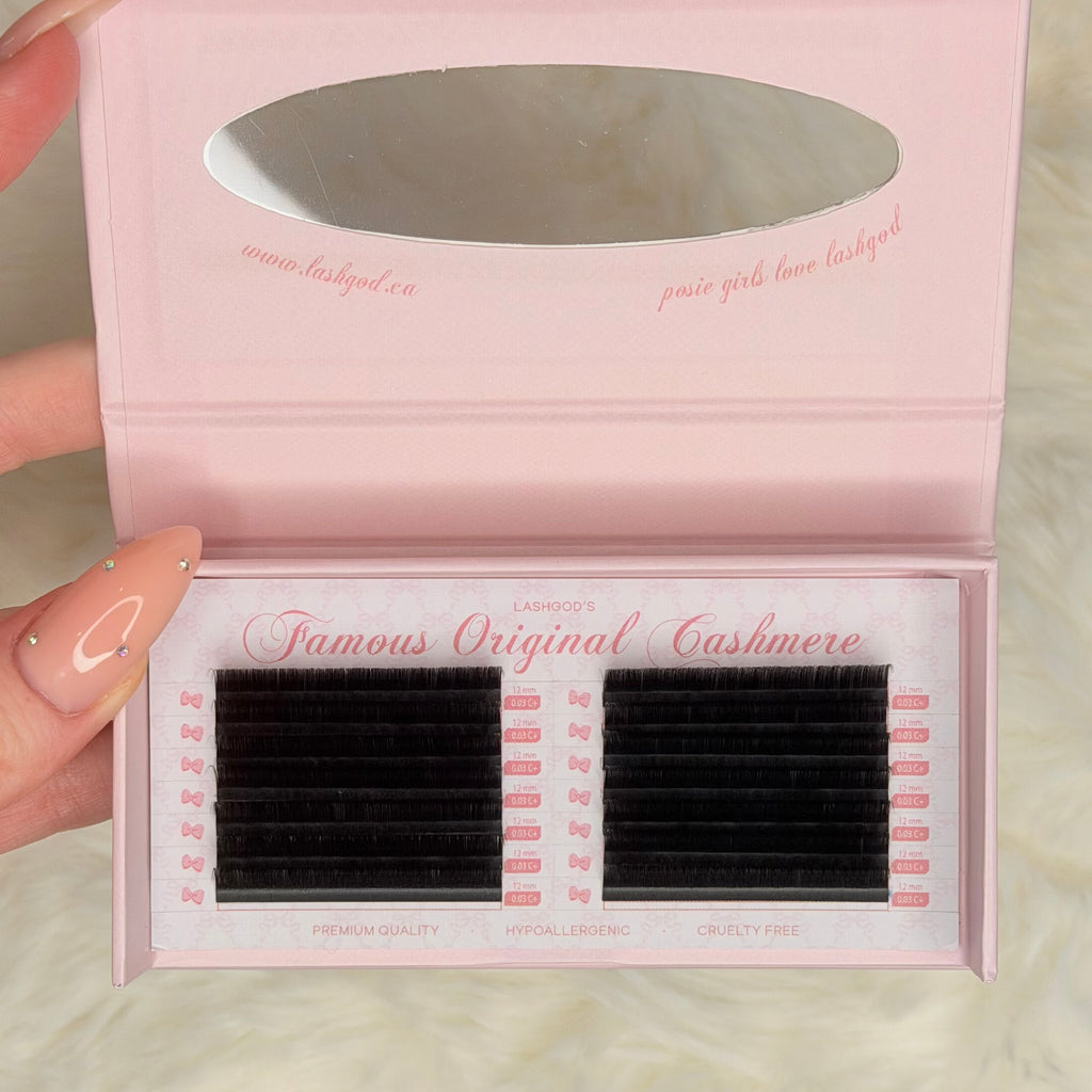 Lashgod OG Jet Black Volume Single Length Tray