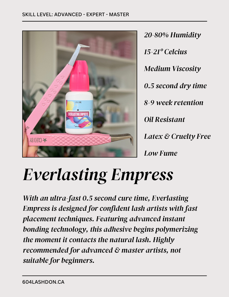 Everlasting Empress Master Adhesive