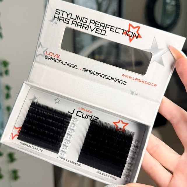 Lashgod J curl Mix Tray