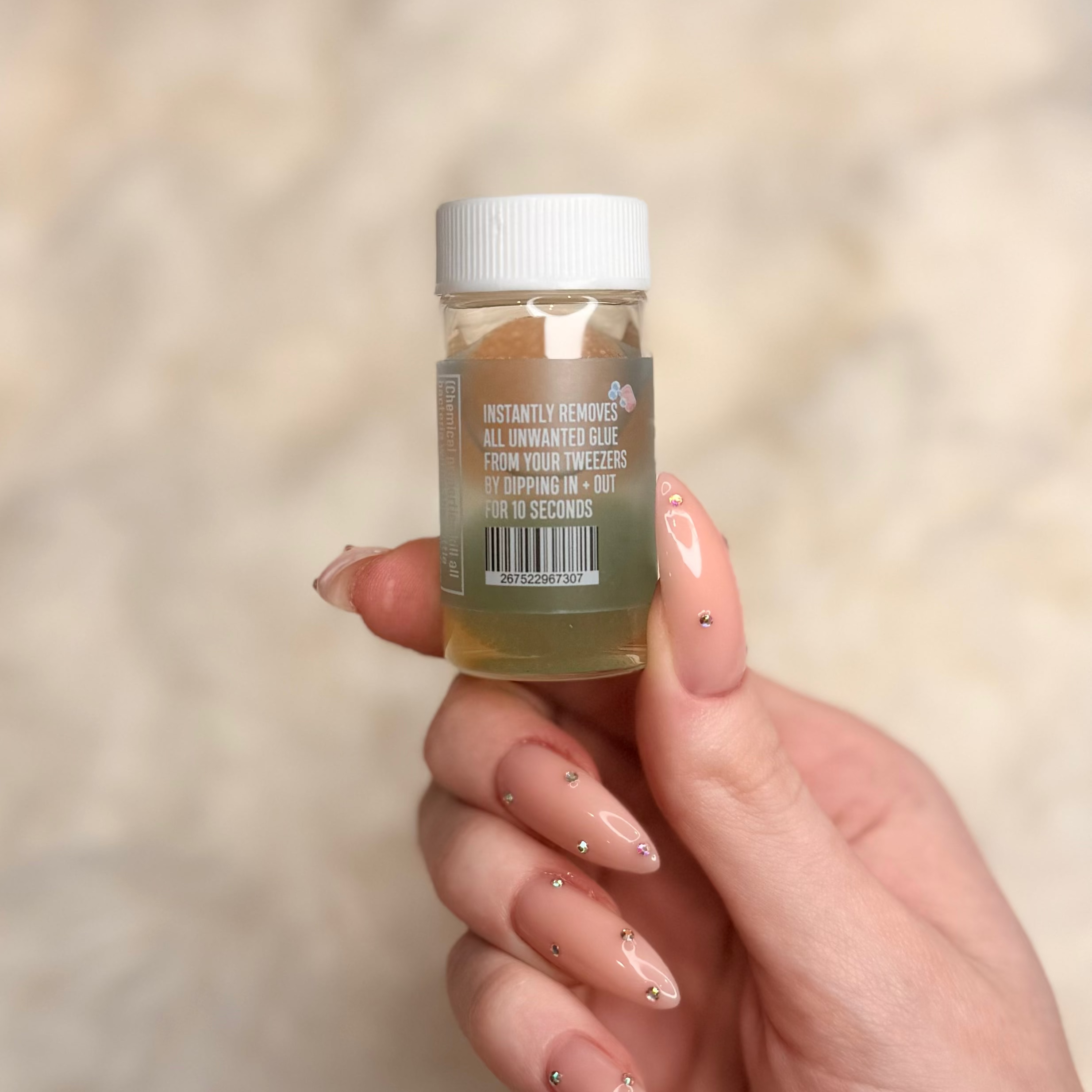 Missy non-stick Tweezer glue remover