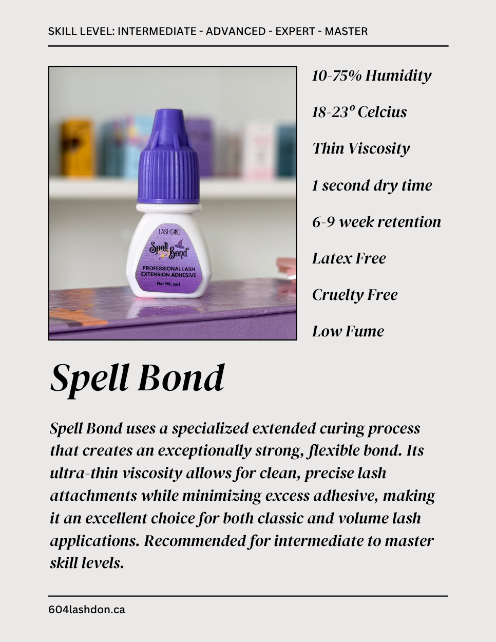 Spell Bond Lash Adhesive